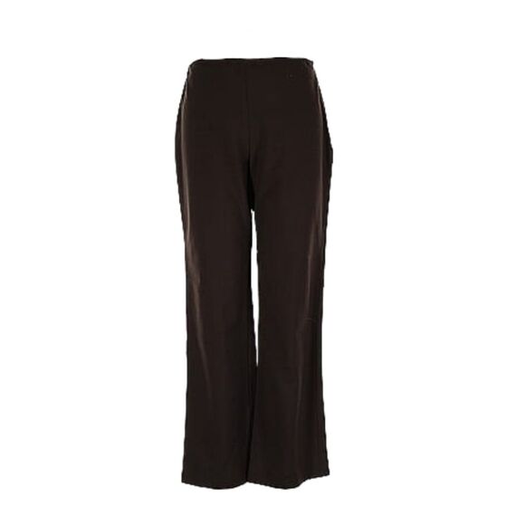 Hugo Buscati Espresso Brown Straight Leg Stretch Wool Ankle Dress Pants, Size 8 - Picture 1 of 7